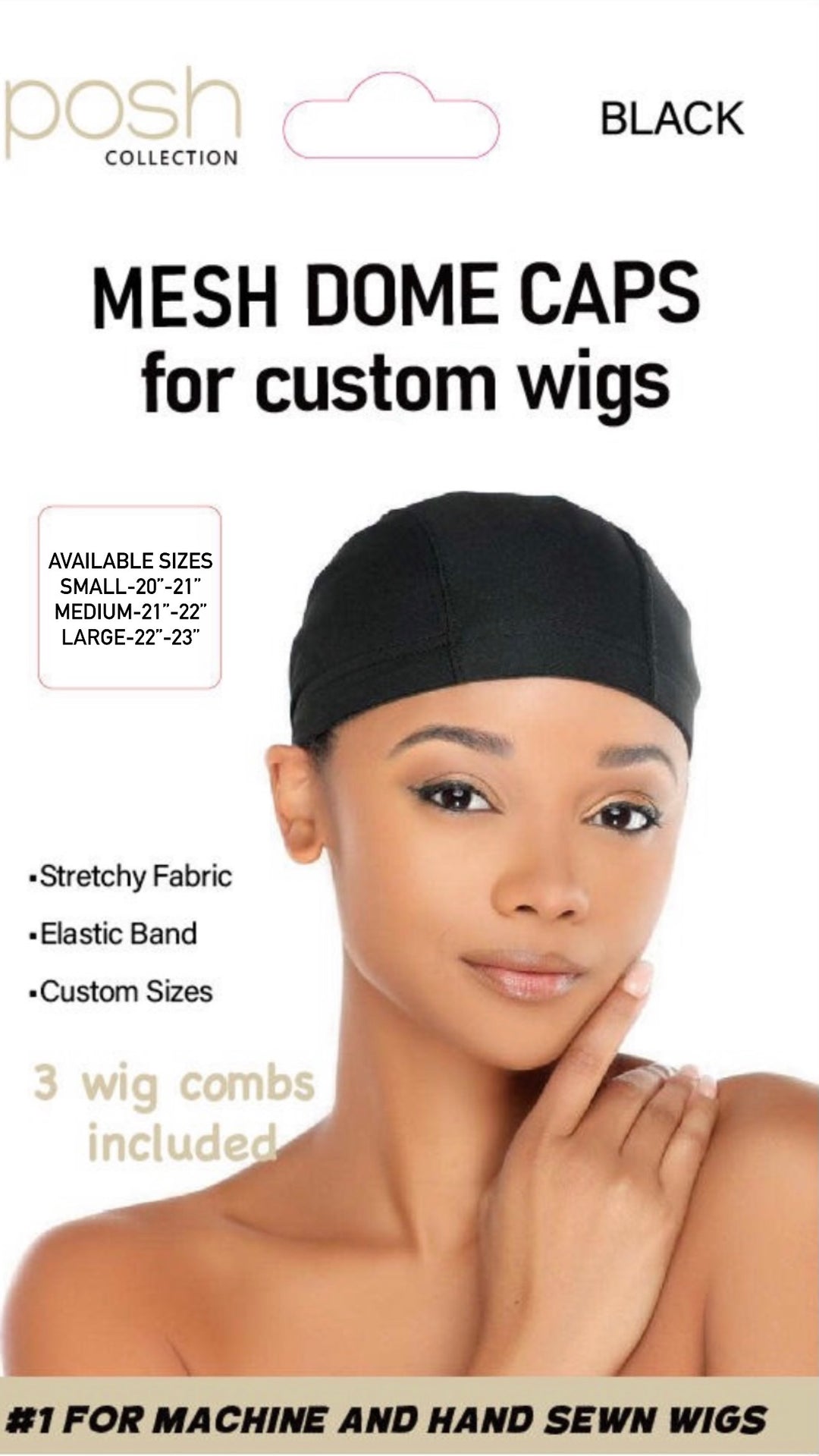 Mesh Dome Caps for Custom Wigs
