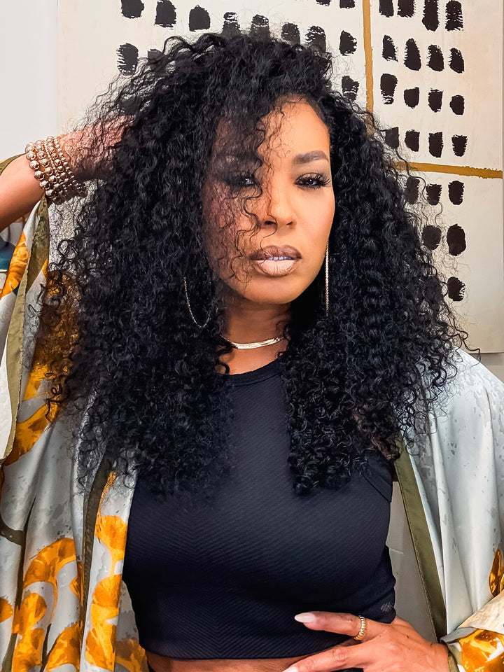 Flip-Over Half Wig