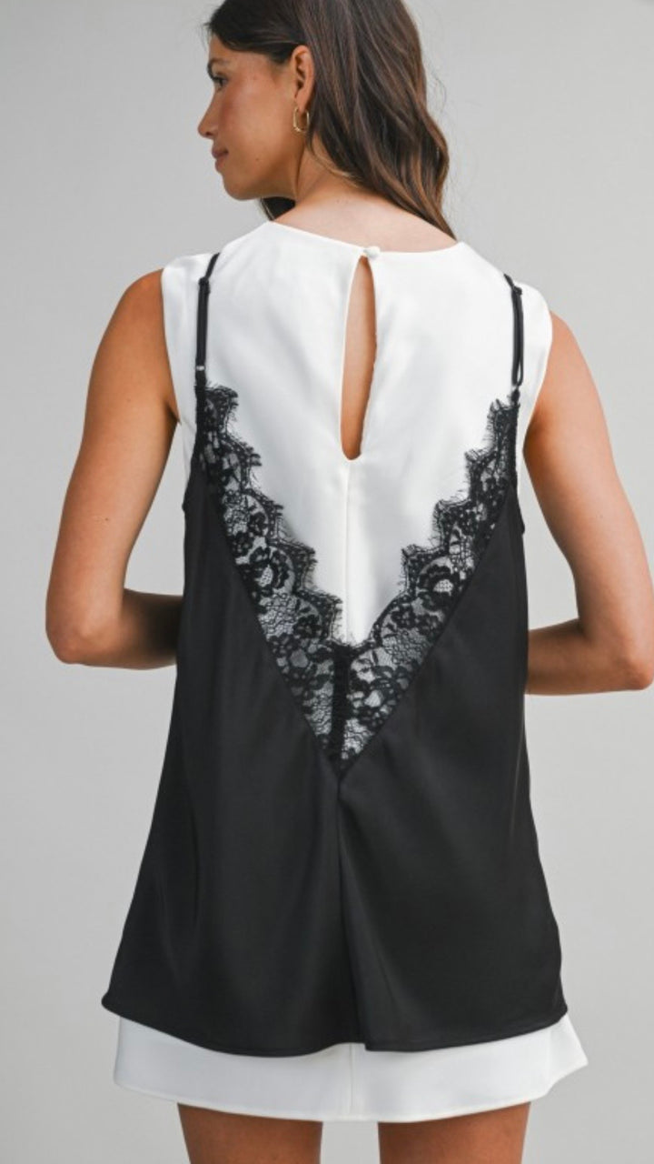 Lace Slip Top