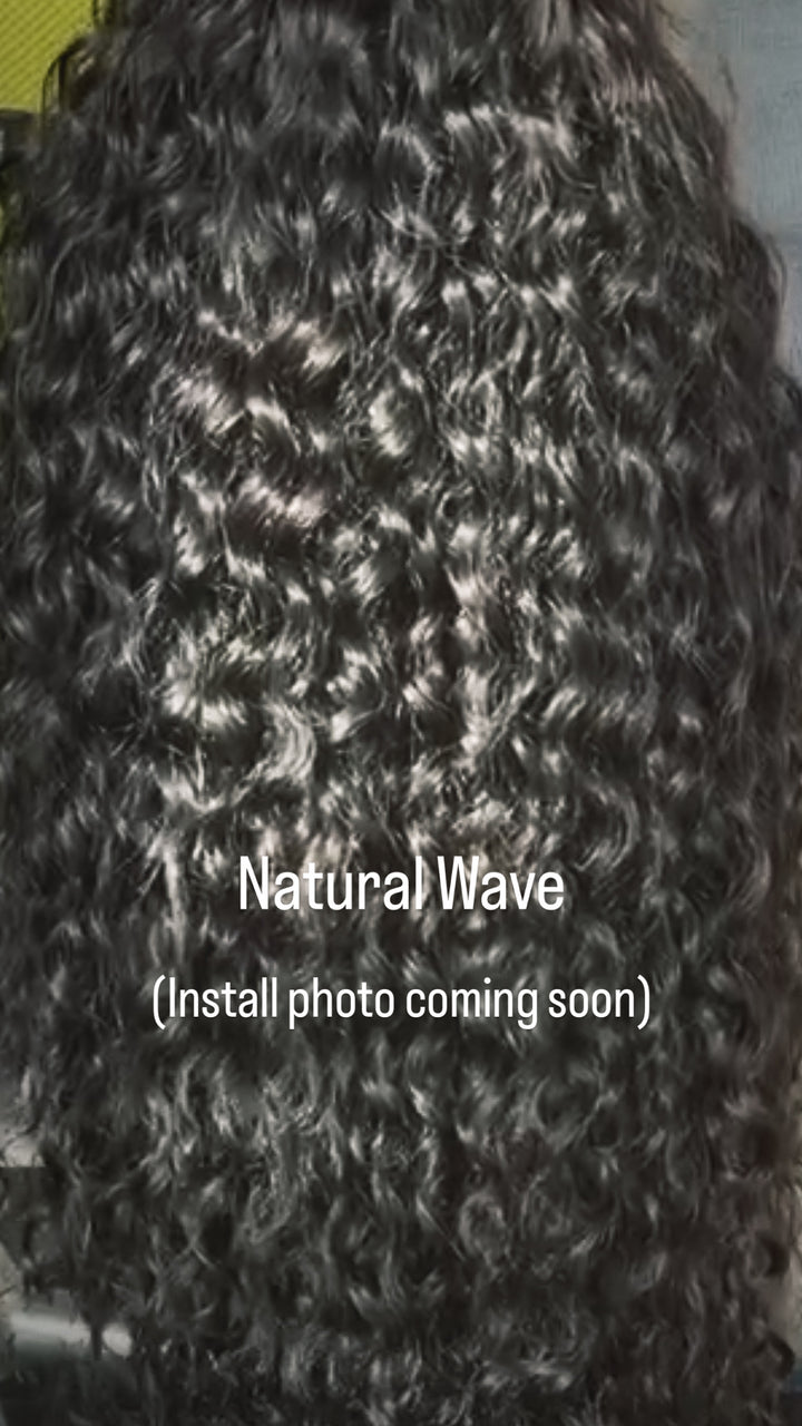 Flip-Over Half Wig