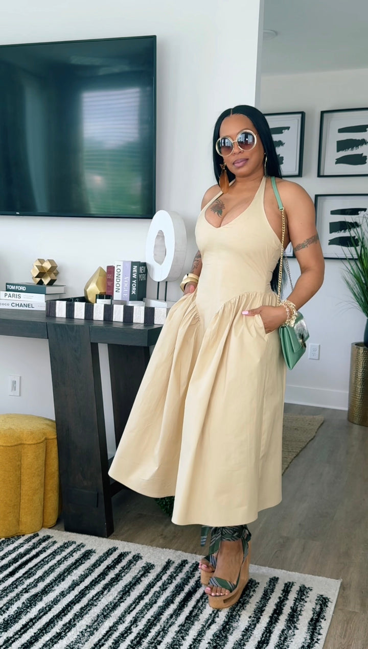 Halter Maxi Dress