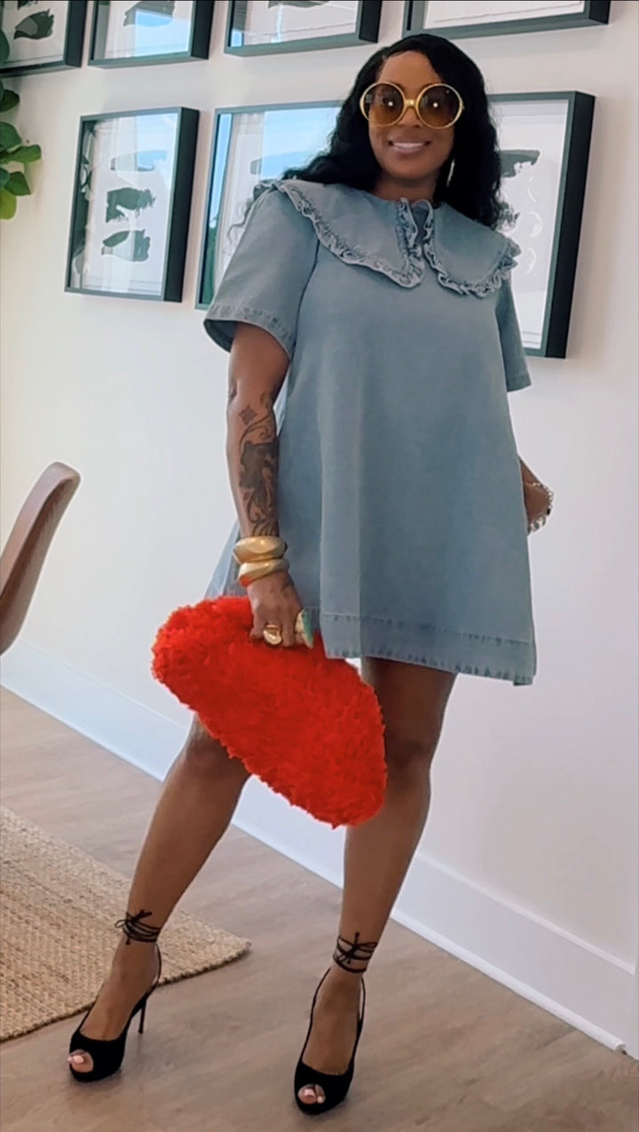 Denim Mini Dress