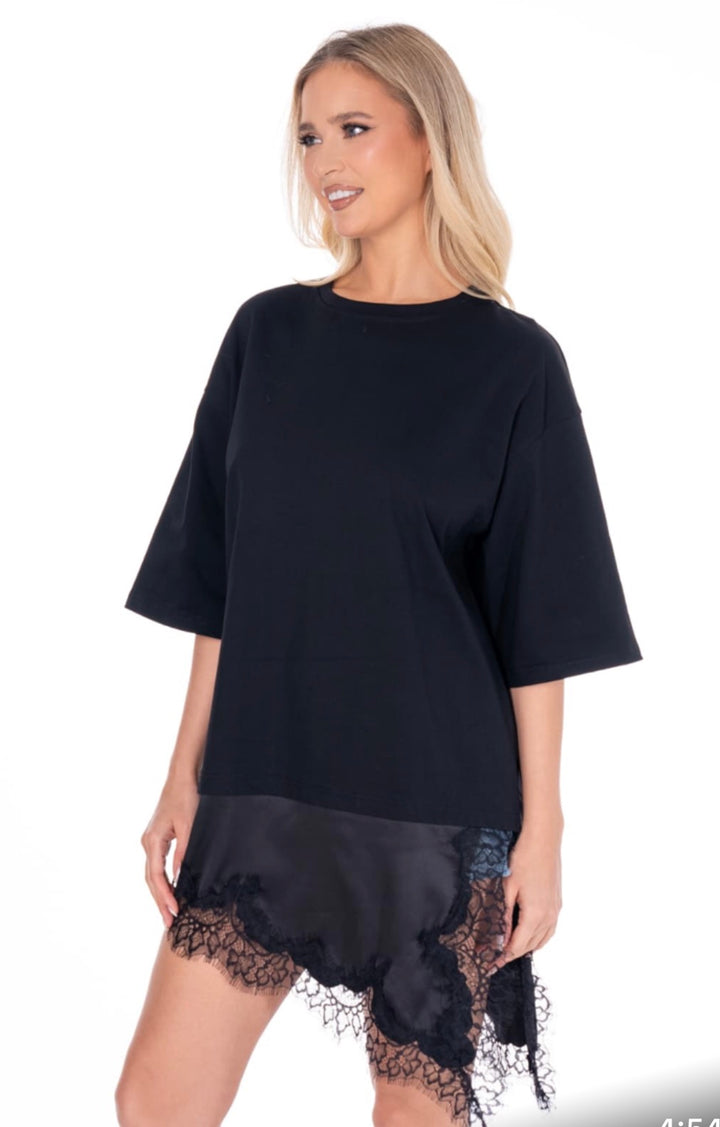 Lace T-shirt