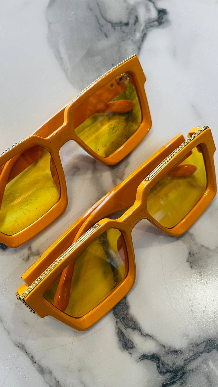Gold detail Sunglasses