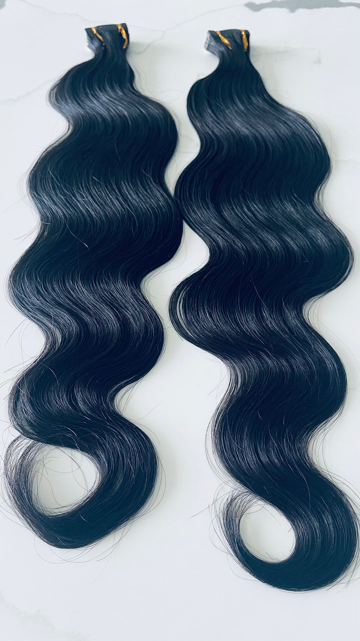 Tape-Ins Bodywave natural color